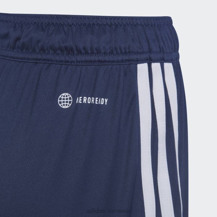 Adidas pantaloni scurți bleumarin tiro 23 league adidas copii bleumarin/alb 2JBN11583