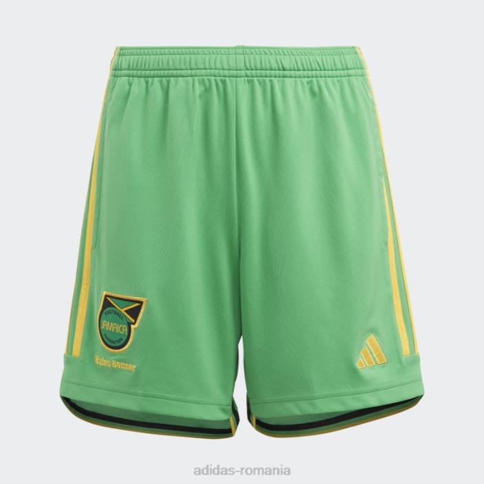 Adidas pantaloni scurți de acasă jamaica 23 verde copii verde 2JBN18506