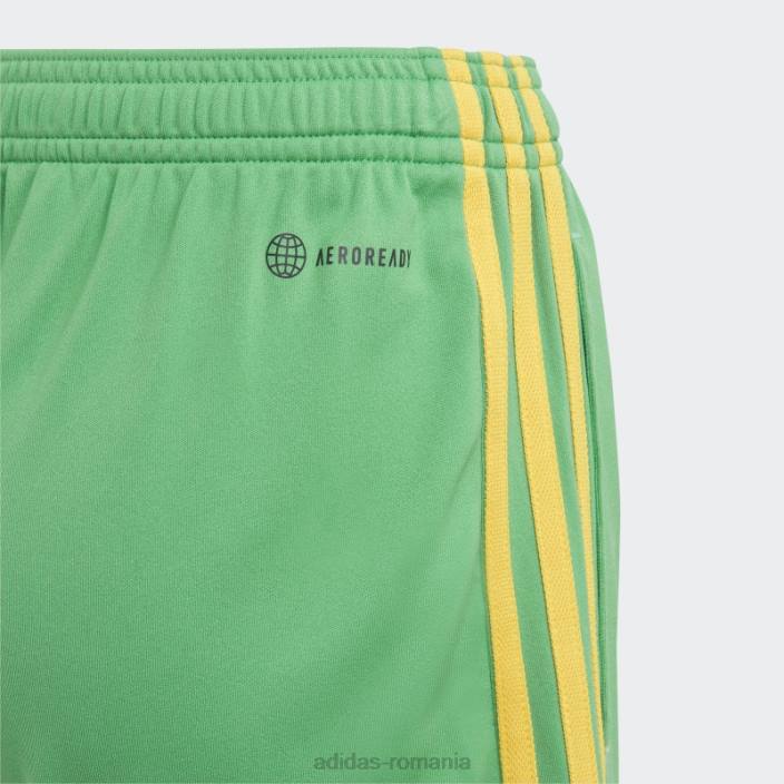Adidas pantaloni scurți de acasă jamaica 23 verde copii verde 2JBN18506