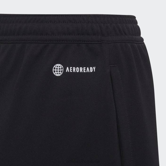 Adidas pantaloni scurți de antrenament entrada 22 negru adidas copii negru 2JBN18414