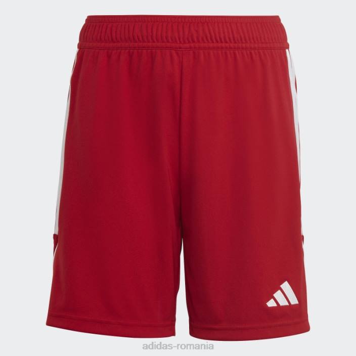 Adidas pantaloni scurți de liga rosu tiro 23 copii rosu alb 2JBN18478