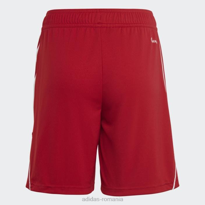 Adidas pantaloni scurți de liga rosu tiro 23 copii rosu alb 2JBN18478