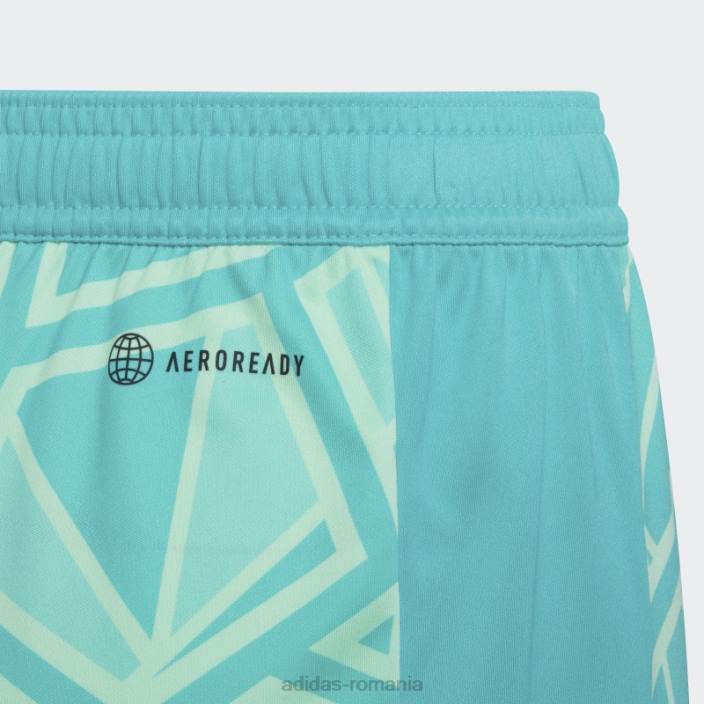 Adidas pantaloni scurți de portar condivo 22 mint rush adidas copii papură cu mentă 2JBN18918