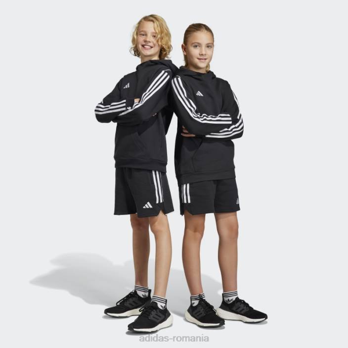 Adidas pantaloni scurți de transpirație negru Tiro 23 League copii negru 2JBN18449