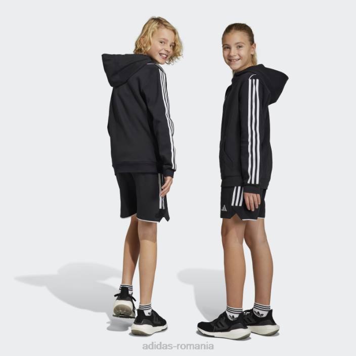 Adidas pantaloni scurți de transpirație negru Tiro 23 League copii negru 2JBN18449