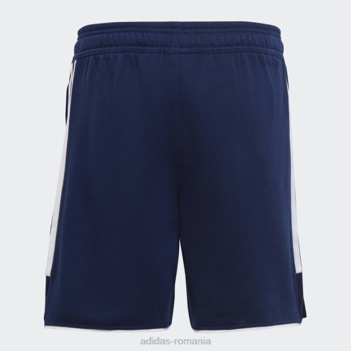Adidas pantaloni scurți de transpirație tiro 23, albastru bleumarin copii albastru marin 2JBN11764