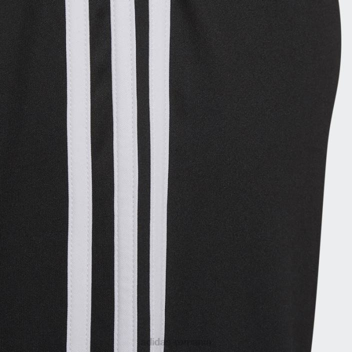 Adidas pantaloni scurți deplasare juventus 22/23 negru adidas copii alb negru 2JBN18546