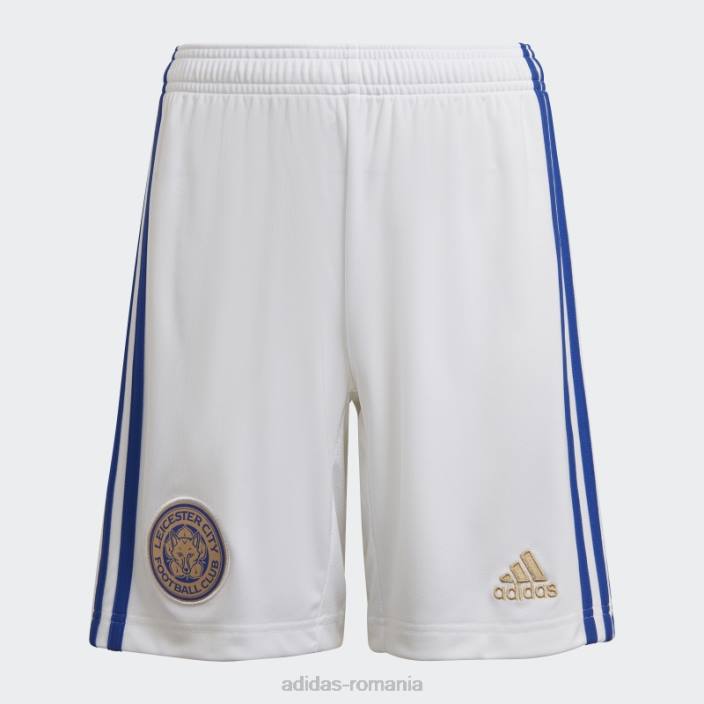 Adidas pantaloni scurți home leicester city fc 22/23 alb fashion copii alb 2JBN18563
