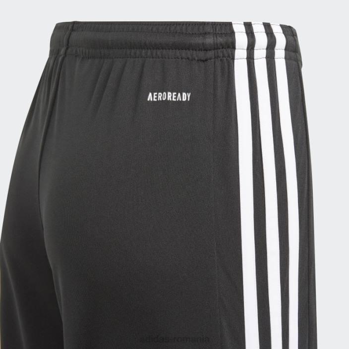 Adidas pantaloni scurți negri squadra 21 adidas copii alb negru 2JBN3411