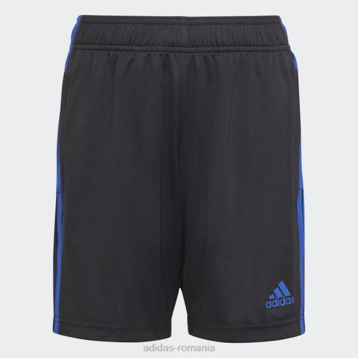 Adidas pantaloni scurți negri tiro essentials adidas copii negru/albastru regal 2JBN18813