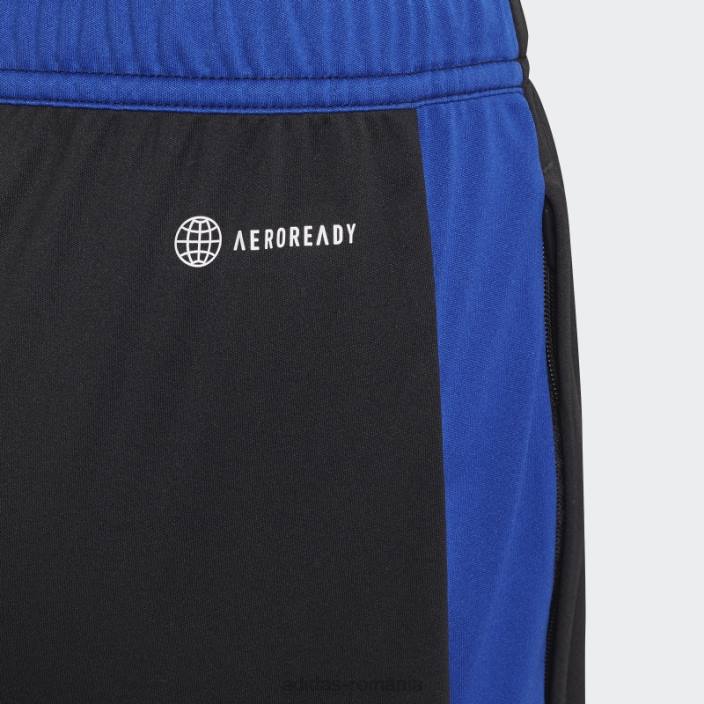 Adidas pantaloni scurți negri tiro essentials adidas copii negru/albastru regal 2JBN18813
