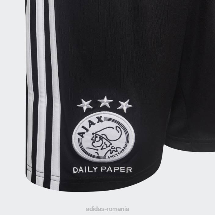 Adidas pantaloni scurți negru ajax amsterdam x Daily Paper 22/23 treilea copii alb negru 2JBN18767
