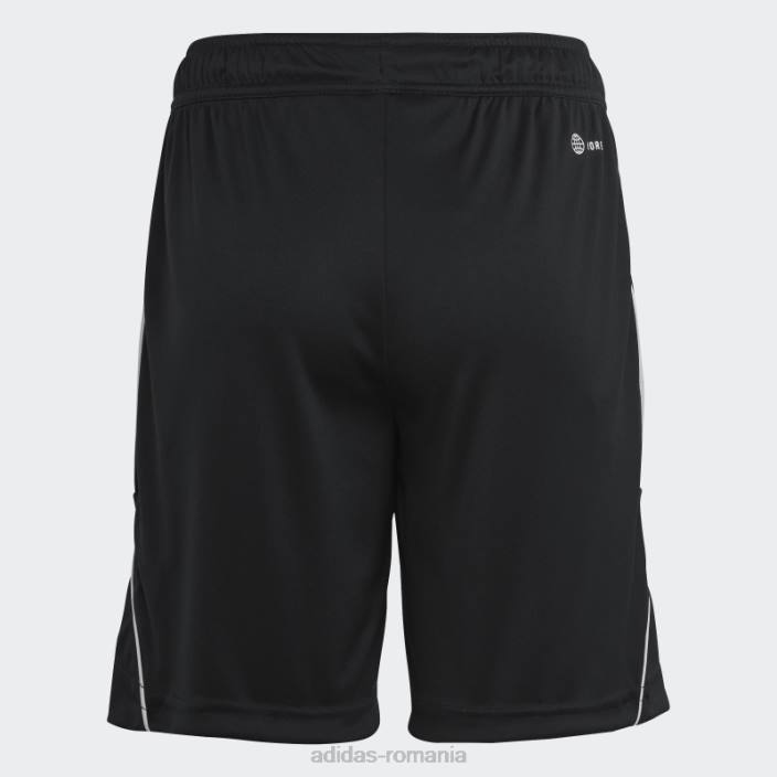 Adidas pantaloni scurți negru din liga tiro 23 copii alb negru 2JBN18491