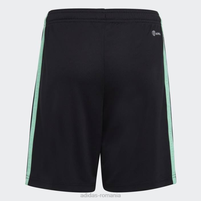 Adidas pantaloni scurți negru leicester city fc 22/23 deplasare adidas copii negru 2JBN18771