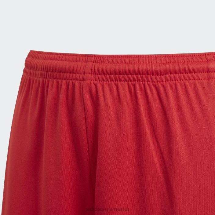 Adidas pantaloni scurți roșii squadra 21 copii rosu alb 2JBN11855