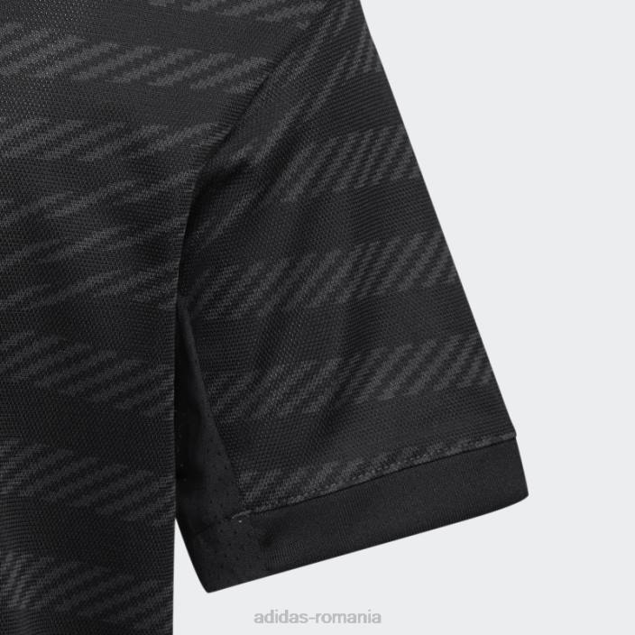 Adidas real madrid 22/23 tricou al treilea lime fierbinte copii negru/var 2JBN18357