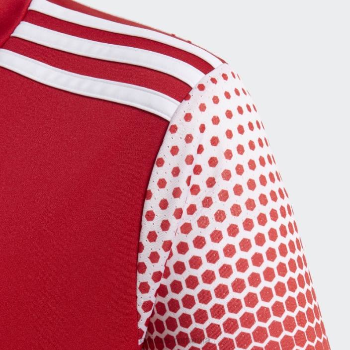 Adidas regista 20 tricou roșu copii rosu alb 2JBN18932