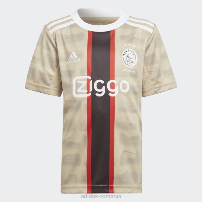 Adidas savanna ajax amsterdam x daily paper 22/23 treilea mini kit adidas copii savana/alb 2JBN18657