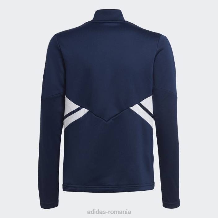 Adidas top de antrenament condivo 22 bleumarin copii bleumarin/alb 2JBN18559