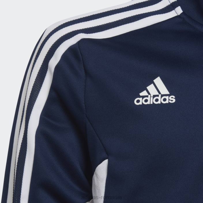 Adidas top de antrenament condivo 22 bleumarin copii bleumarin/alb 2JBN18559