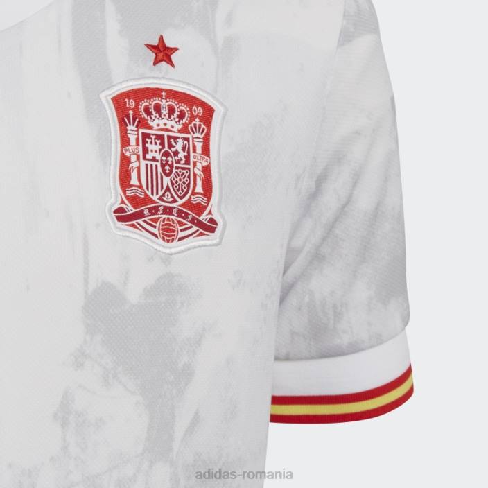 Adidas tricou alb de deplasare al Spaniei adidas copii alb/gri 2JBN18969