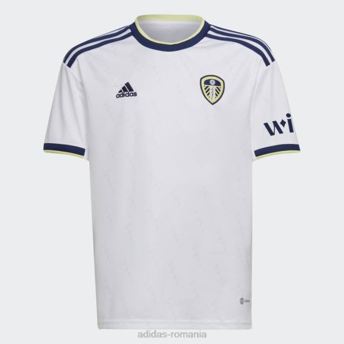 Adidas tricou alb leeds united fc 22/23 home adidas copii alb 2JBN18531