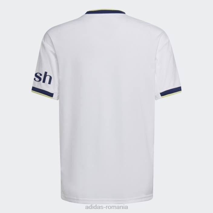 Adidas tricou alb leeds united fc 22/23 home adidas copii alb 2JBN18531