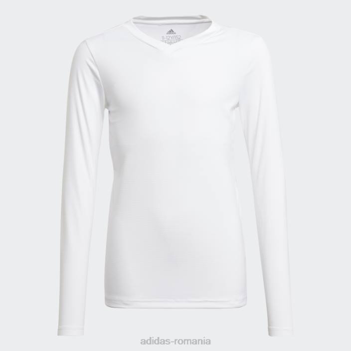 Adidas tricou baza echipei adidas alb copii alb 2JBN11844
