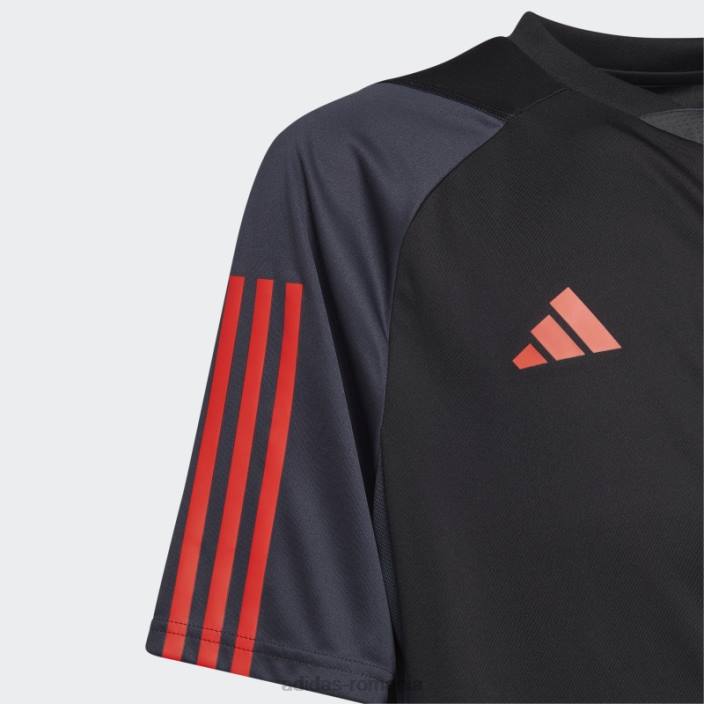 Adidas tricou de antrenament belgia tiro 23 negru copii negru 2JBN18751