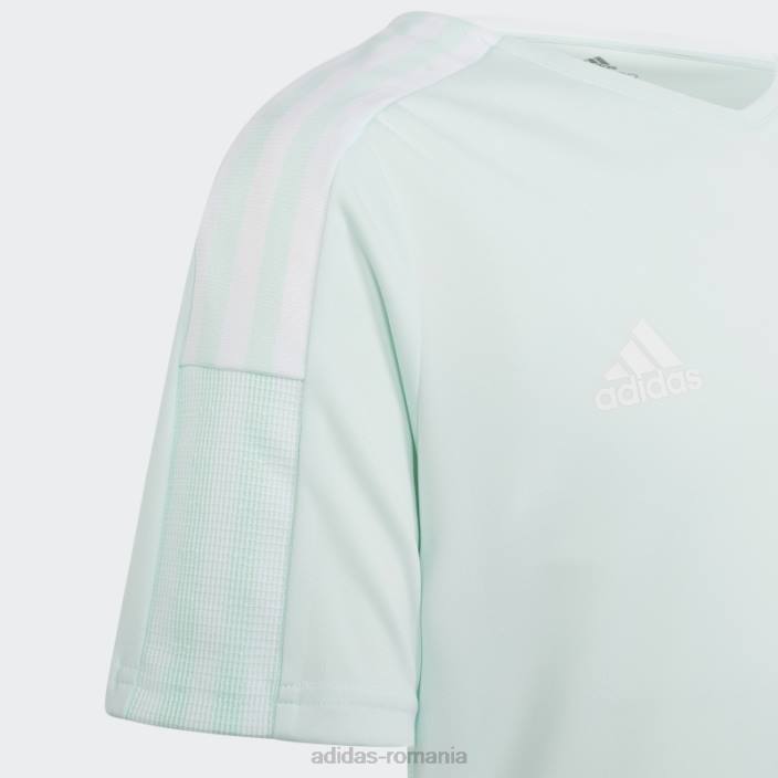 Adidas tricou de antrenament ice mint tiro 21 copii menta cu gheata 2JBN19001