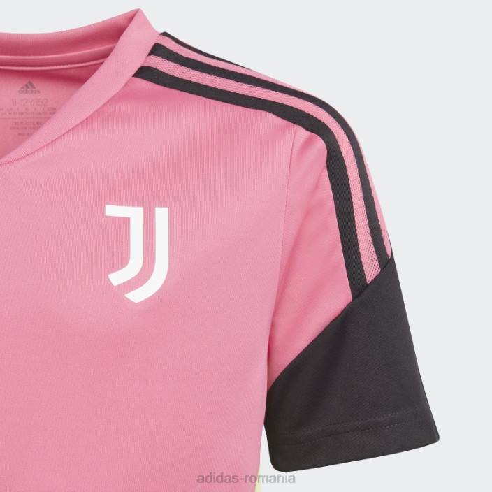 Adidas tricou de antrenament juventus condivo 22 magenta copii magenta 2JBN18505