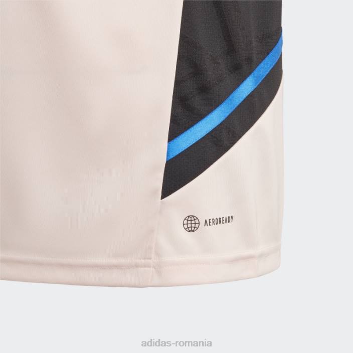 Adidas tricou de antrenament manchester united condivo 22 roz icey copii roz ca gheață 2JBN18322