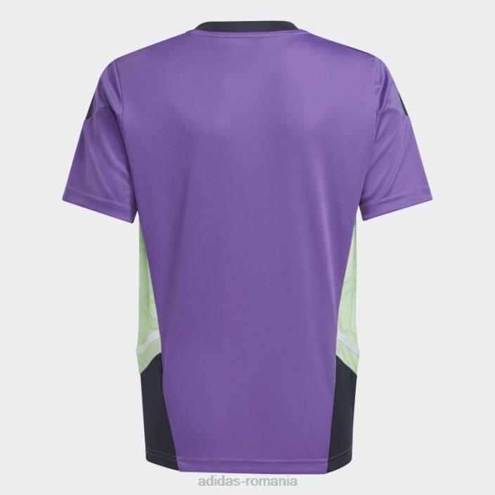 Adidas tricou de antrenament real madrid condivo 22 violet copii Violet 2JBN18733