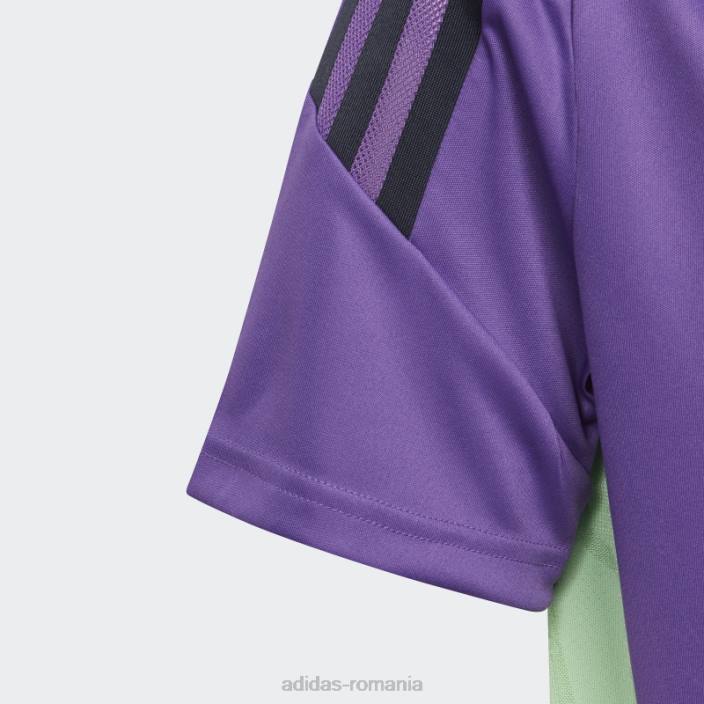 Adidas tricou de antrenament real madrid condivo 22 violet copii Violet 2JBN18733