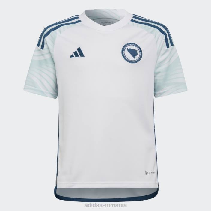 Adidas tricou de deplasare bosnia 22 alb adidas copii alb 2JBN18738