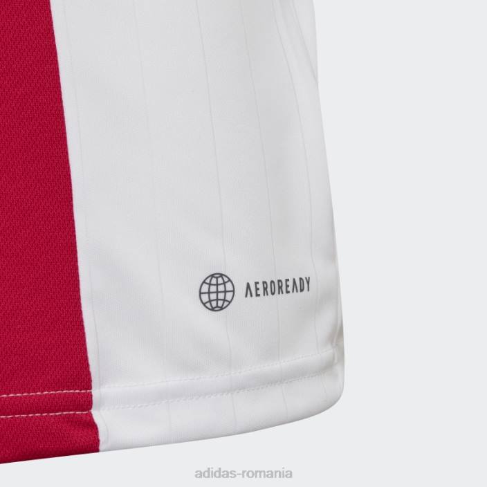 Adidas tricou elegant ajax amsterdam 22/23 acasă, roșu îndrăzneț copii roșu îndrăzneț 2JBN18614