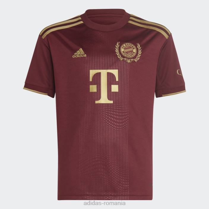 Adidas tricou fc bayern 22/23 wiesn roșu copii roșu 2JBN18529