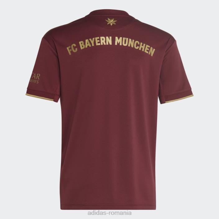 Adidas tricou fc bayern 22/23 wiesn roșu copii roșu 2JBN18529