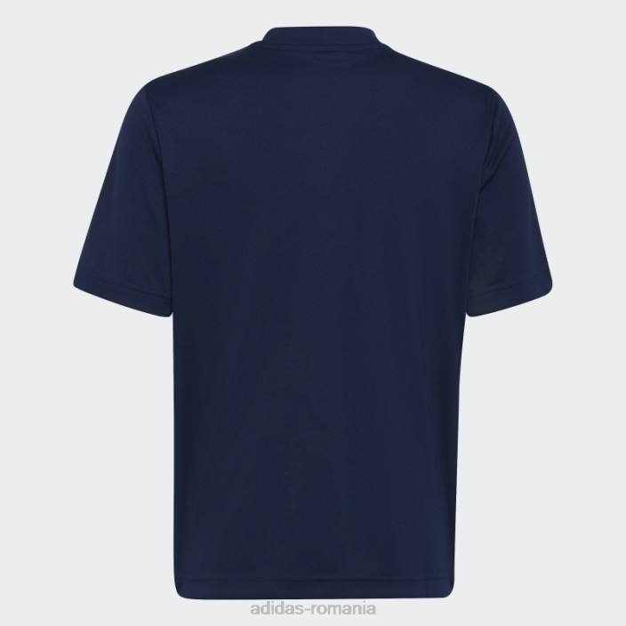 Adidas tricou grafic entrada 22 bleumarin copii bleumarin/negru 2JBN18373