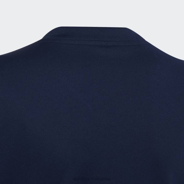 Adidas tricou grafic entrada 22 bleumarin copii bleumarin/negru 2JBN18373