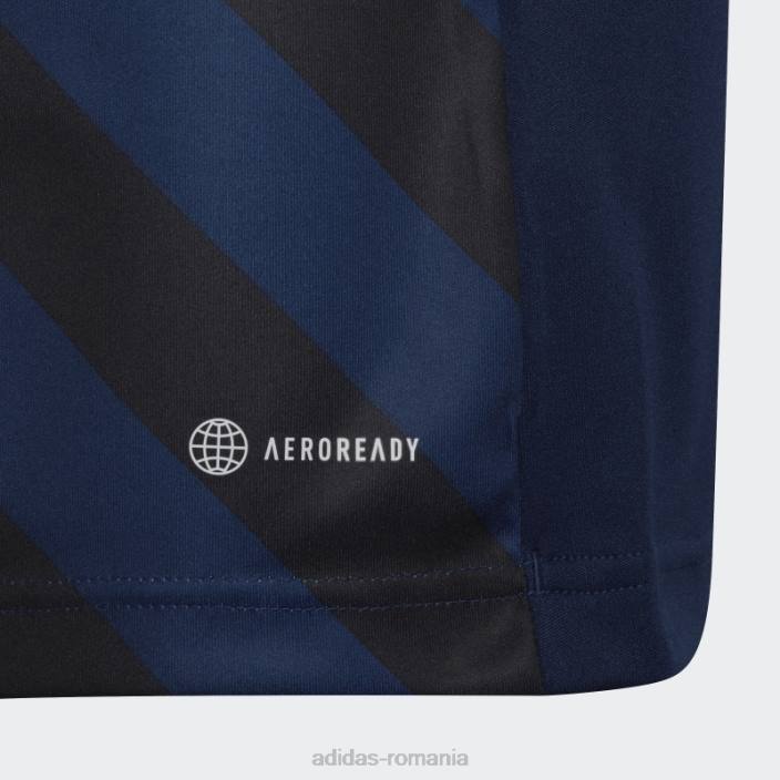 Adidas tricou grafic entrada 22 bleumarin copii bleumarin/negru 2JBN18373