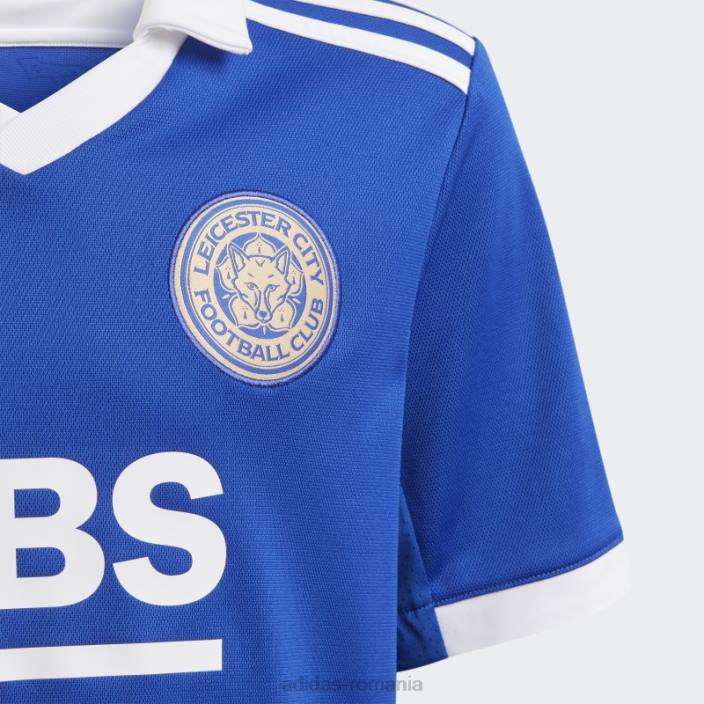Adidas tricou home leicester city fc 22/23 albastru îndrăzneț copii albastru îndrăzneț 2JBN18604