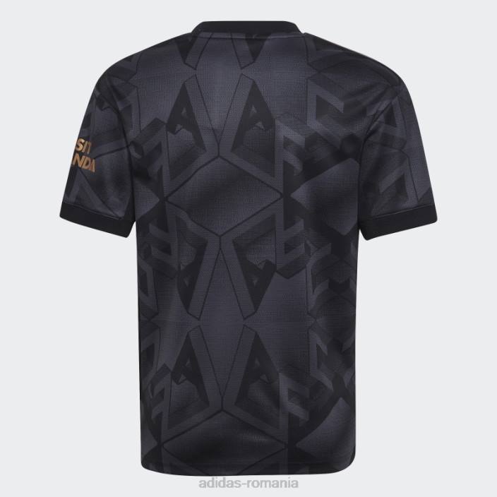 Adidas tricou negru arsenal 22/23 deplasare copii negru 2JBN11980