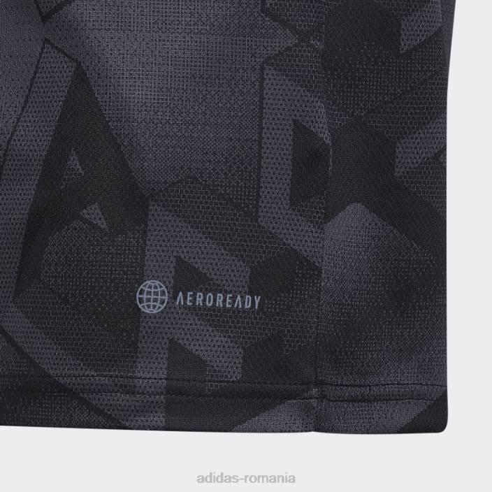 Adidas tricou negru arsenal 22/23 deplasare copii negru 2JBN11980