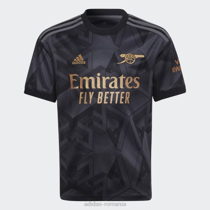 Adidas tricou negru arsenal 22/23 deplasare copii negru 2JBN18293