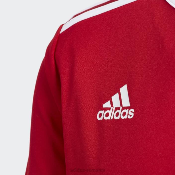 Adidas tricou roșu de intrare copii rosu alb 2JBN11884