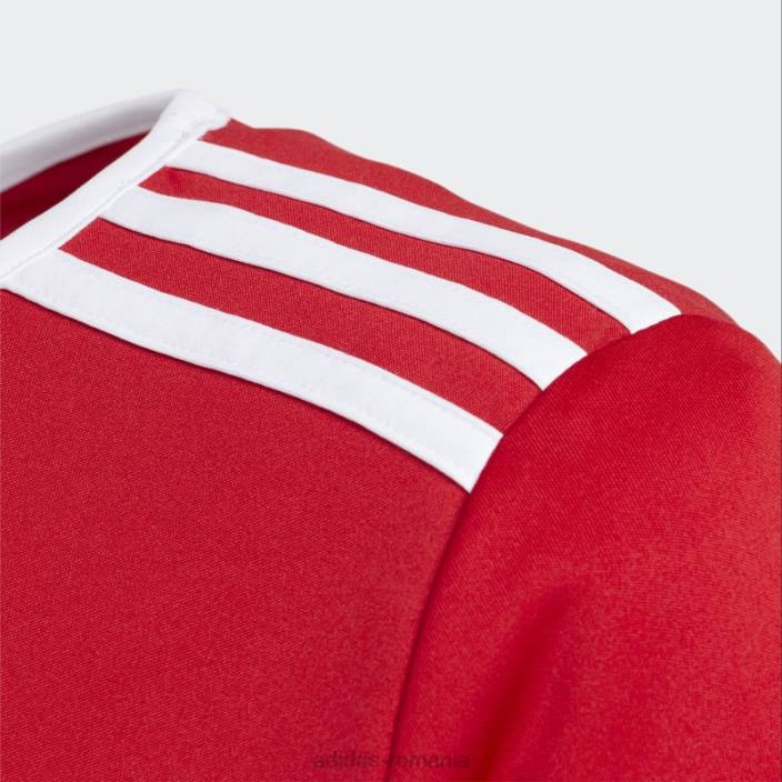 Adidas tricou roșu de intrare copii rosu alb 2JBN11884