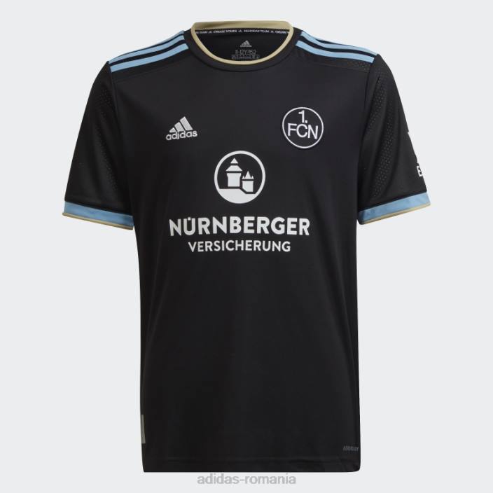 Adidas tricoul al treilea negru fc Nürnberg 22/23 copii negru 2JBN18785