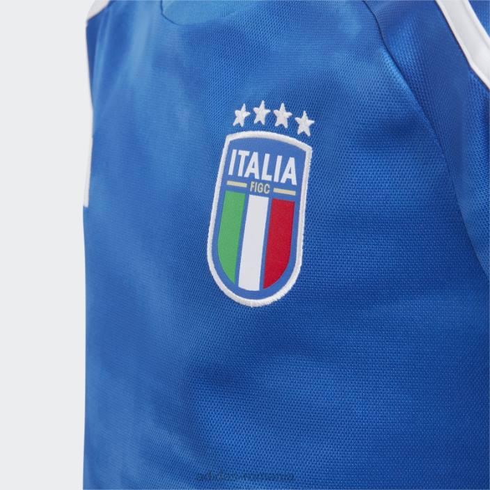 Adidas tricoul de acasă albastru italia 23 modă copii albastru 2JBN3334