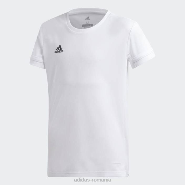 Adidas tricoul echipei 19 alb copii alb 2JBN19249